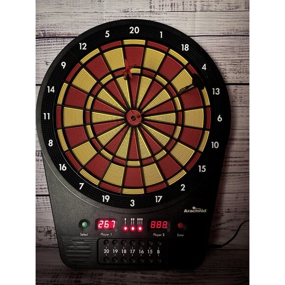 Vintage Arachnid Model 1850-EMD Electronic Dart Game 301 501 Cricket Ace HiScore - Picture 2 of 7